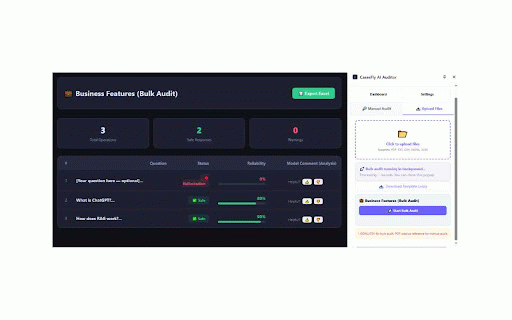CasesFly AI Auditor :: Stop AI Hallucinations with CasesFly AI Auditor.
CasesFly AI Auditor is the essential companion for businesses and individuals…