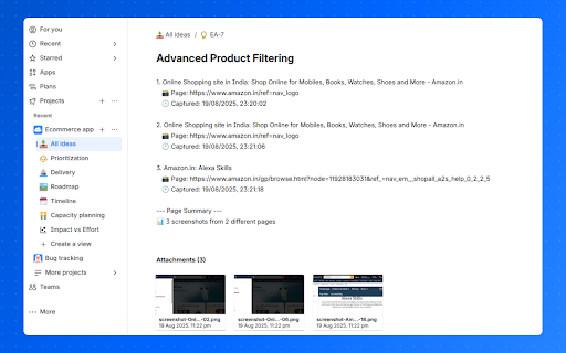 InstaLog Issues :: The fastest way to create Jira issues. Capture bugs, tasks, and stories with screenshots from any webpage.