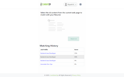 Rank My Resume :: This extension ranks your resume against job profiles, analyzing your resume to offer real-time improvement tips.