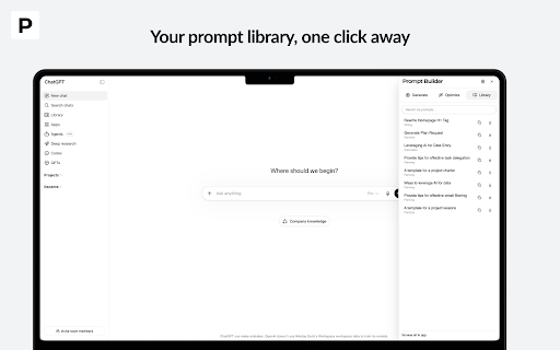 Prompt Builder. AI Prompt Generator & Optimizer :: Prompt Builder. The Ultimate AI Prompt Management Tool. Generate, optimize, test, and manage AI prompts in one place.