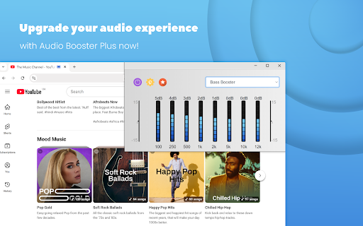 Audio Booster Plus :: Increase audio volume up to 600% from the maximum! Boost your sound