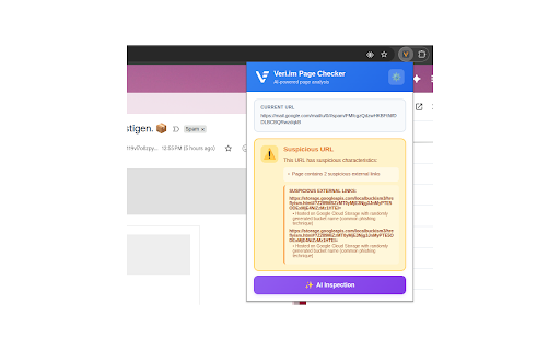 Veri.im - Page Checker :: Your second opinion before you click. Get instant safety checks and AI inspections to browse with confidence.