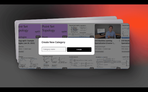 YouTube DownloadDock :: Organize your YouTube downloads into custom categories.