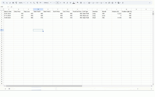 Trading and Backtesting Assistant :: Log and track your TradingView backtests with automatic CSV export and candle timer