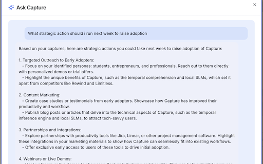 capture :: Capture text from any webpage or LinkedIn posts to your library.