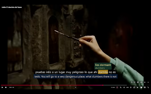 SubText :: Dual subtitles with AI translations, word and phrase explanations. Learn languages while you watch your favorite shows.