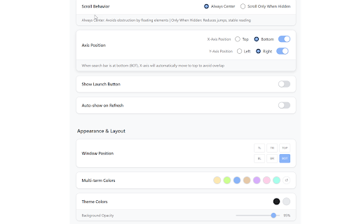 Super Find Bar :: Advanced in-page search with multi-term highlighting, fuzzy search, smart scrolling, and dynamic content detection
