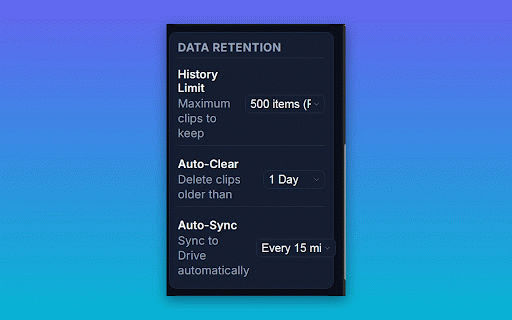 NeoClip :: Smart clipboard manager with collections, search, and Google Lens integration.