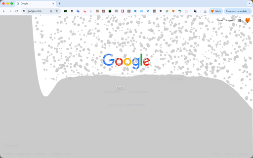 Snow and Rain for Chrome: Immersive Weather Effects :: Add snow, rain, and sakura effects to any webpage.