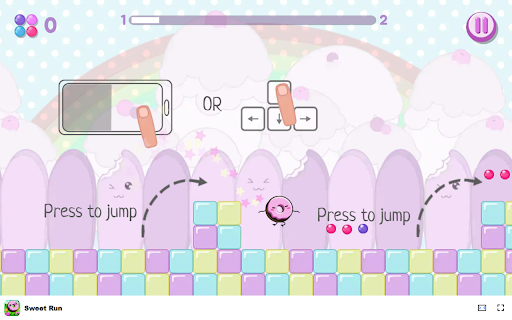 Sweet Run Game - Explore a world where sweets come to life! :: Embark on a sweet adventure in this charming endless arcade runner, playable offline and free!