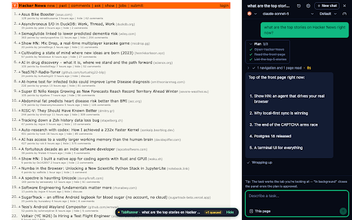 TabRunner :: Provider-agnostic browser agent