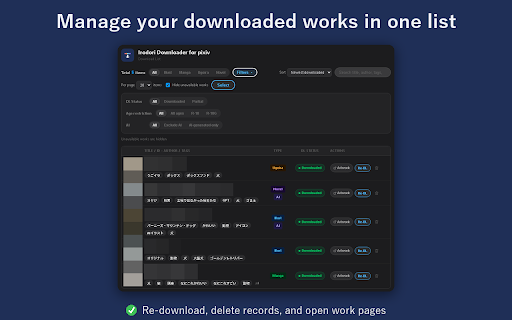 Irodori Downloader for pixiv :: Unofficial tool to download illustrations, manga, Ugoira, and novels from pixiv