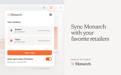Monarch Money | Retail purchase sync :: Smarter categorization for your shopping trips, automatically