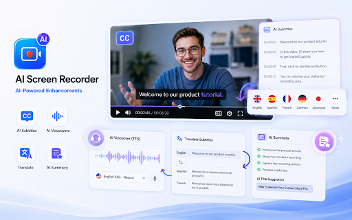 AI Screen Recorder - Free 4K Record & Edit :: A powerful screen recorder with AI-powered features. Capture, annotate, and edit videos effortlessly.