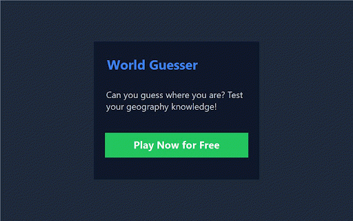World Guesser - Play Geo Quiz :: The best free geography guessing game. Test your knowledge and guess locations around the world!