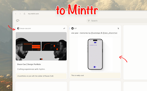 Minttr :: Capture your curiosity