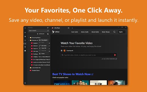 Easy Youtube Player - Picture in Picture :: Watch videos in a floating window while you work or browse. This extension offers a simple PiP experience for YouTube and many video