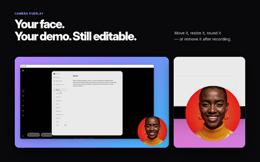 Simple Screen Recorder :: Record any tab or screen with auto spotlight on clicks, beautiful backgrounds, browser frames, and one-click MP4 export.