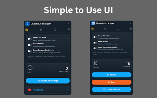 LinkedIn Job Scraper :: LinkedIn Job Scraper – Extract LinkedIn Jobs & Export Listings to CSV, JSON, Excel Fast