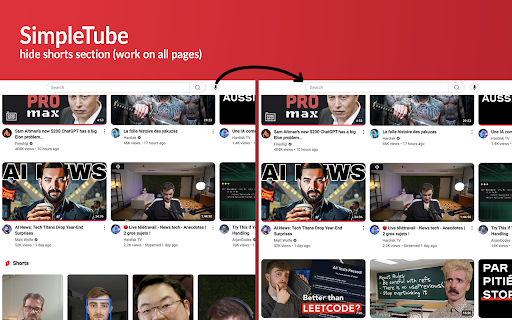 SimpleTube - YouTube Filters & Subscriptions Manager :: Filters for YouTube videos based on video length and subscriptions manager