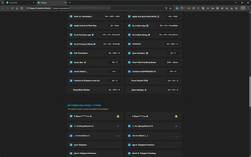 Telegram Translations Booster :: Booster tool for the Telegram Translations Platform.