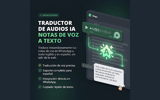 Waps: Enviar WhatsApp sin agendar | Direct Message :: Envía mensajes sin agendar y traduce audios de WhatsApp a texto con Inteligencia Artificial. Rápido, privado y directo.