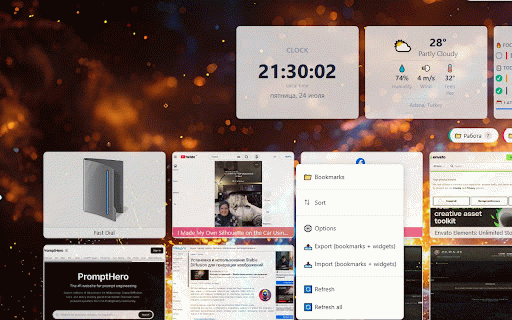 Fast Dial v.3 :: Visual bookmarks with site thumbnails / Визуальные закладки с миниатюрами сайтов