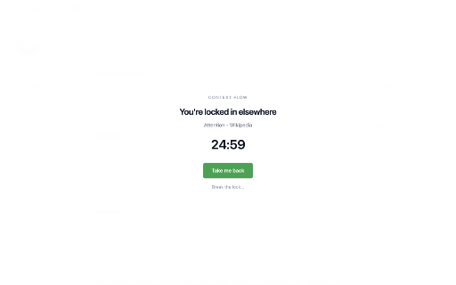 ContextFlow: Focused Reading With AI :: Block distracting sites on your schedule and use AI to read, understand, and think through web pages with more focus.