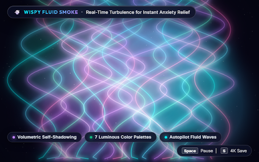 Relax Your Mind :: A hypnotic and mesmerizing relaxation physics simulation to help with stress relief and anxiety. Features breathing guides.