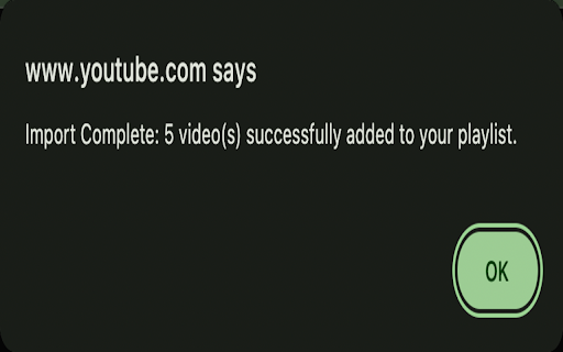YouTube Playlist Importer & Exporter :: Export YouTube playlist details to CSV and import playlists from CSV.