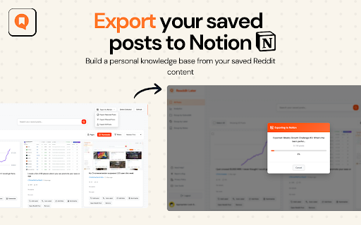 Readdit Later :: Manage your saved reddit posts with ease