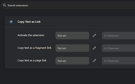 Copy Text as Link :: Copy the selected text as a HTML link to the clipboard that can be pasted in in supported editors with the hyperlink intact.
