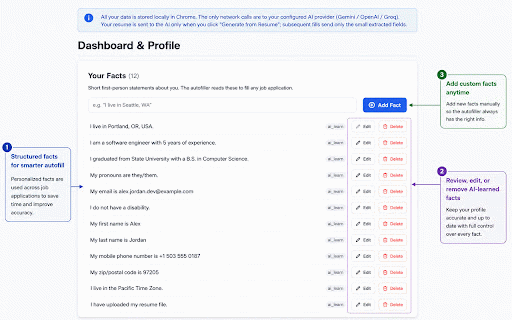 JobRizzer | Use AI to get a job faster :: Autofill job applications, customize resume and it learns from you. 30 apps free, then BYOK or Pro.