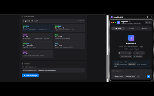 PagePilot AI :: AI agent that fills forms, clicks, scrolls and automates tasks on any website using your free Gemini API key.