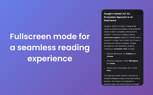 LucidPages — Website Summarizer :: Get fast, customizable AI summaries of any webpage using Google Gemini.