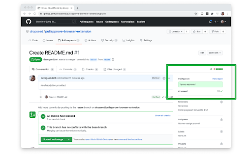 PullApprove :: Integrates PullApprove into the GitHub interface
