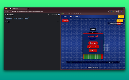 Retro Bowl Unblocked 2025 - Side Panel :: Play Retro Bowl Unblocked 2025 game directly on your browser's side panel for quick and fun breaks!