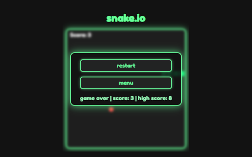 snake.io :: Snake.io is a simple snake game with single and multiplayer support!