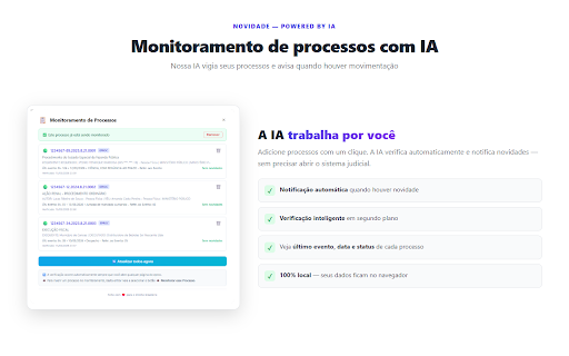 Conecta IA :: Conecte qualquer sistema judicial (Eproc, PJe, SEI, SEEU e outros) ao Claude, Gemini, ChatGPT, Perplexity e Jusbrasil em segundos