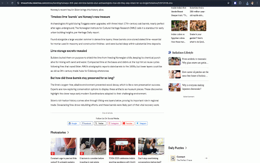 Scroll Saver :: Automatically saves and restores your scroll position on any webpage.