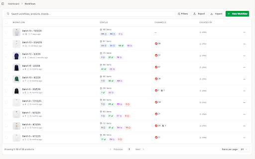 Shopfront :: Cross-list to eBay, Depop, Facebook Marketplace, Grailed and Shopify in 90 seconds. Auto-delists when it sells.