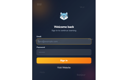 BuddyWolfy Extension :: Instantly analyze, translate and save vocabulary from any webpage. Build your personal word bank while browsing.