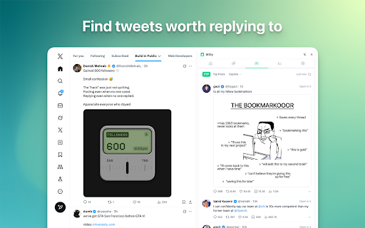 Witty :: Grow on 𝕏 without the grind