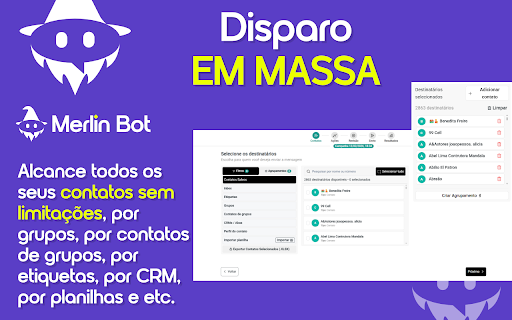 MERLIN BOT :: MERLIN BOT é um CRM para WhatsApp Web. Organize seus chats e otimize seus negócios no WhatsApp Web
