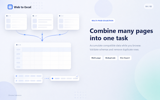 Table to Excel - Web Table Exporter :: Turn any webpage into Excel. Scan, preview, and export tables and lists — all data stays local.
