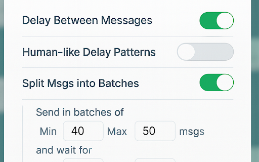 WA Campaign Sender :: WhatsApp Campaign Sender Extension for bulk messaging and campaign management