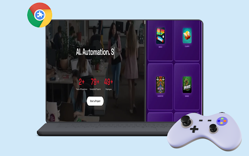 Lets Break :: Play quick games in Chrome side panel.