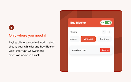 Buy Blocker :: Think twice before buying
