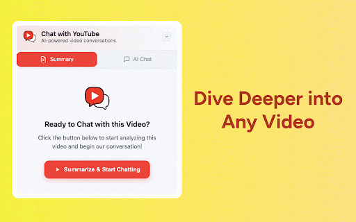 Ask YouTube Videos - AI Summarizer & Chat by TunePaw :: AI-powered chat assistant for YouTube videos