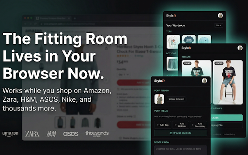 StyleIt - Virtual Try-On :: Try on any outfit before you buy — AI-powered virtual try-on from any online store.